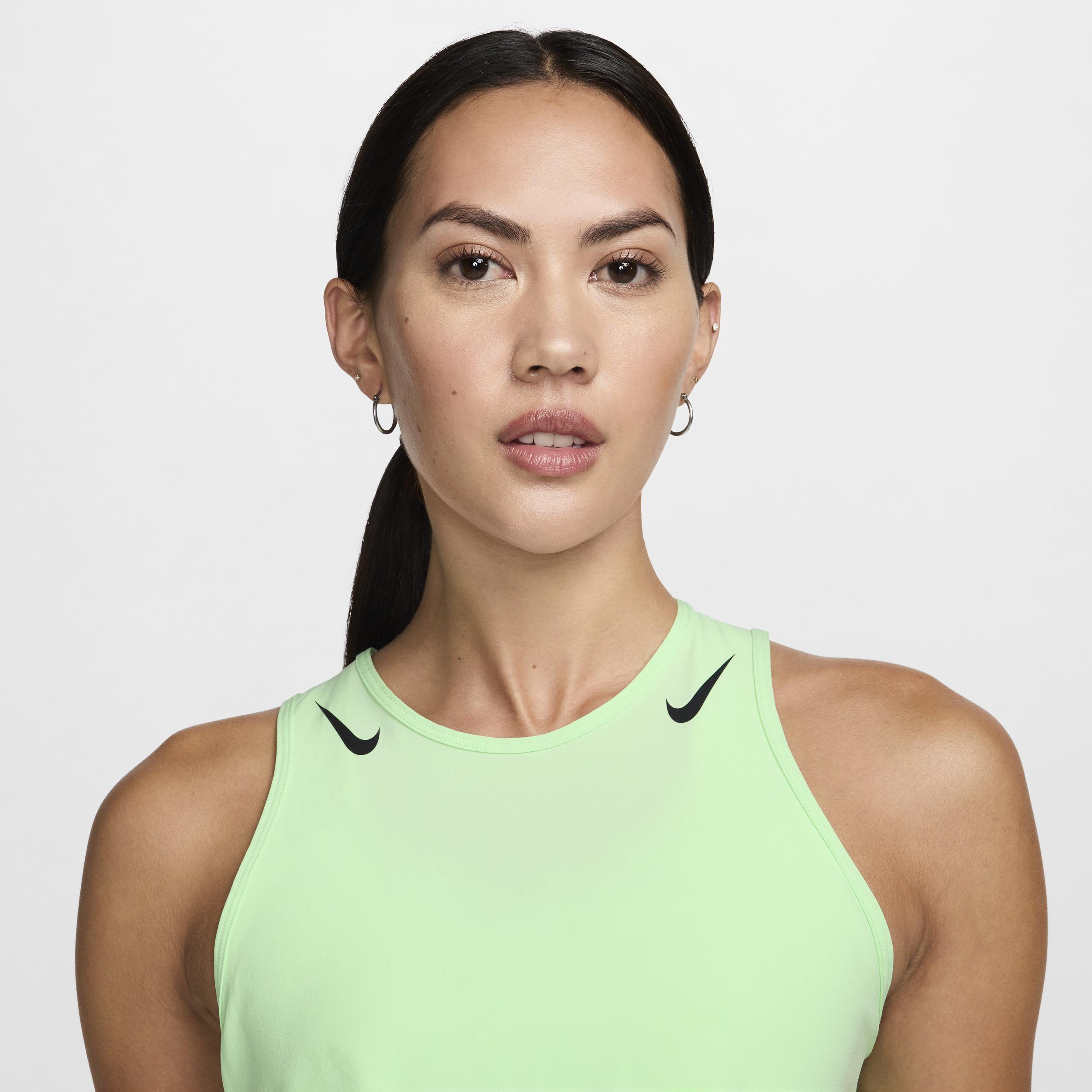 Nike Womens AeroSwift Dri-FIT ADV Cropped Running Tank Top Product Image
