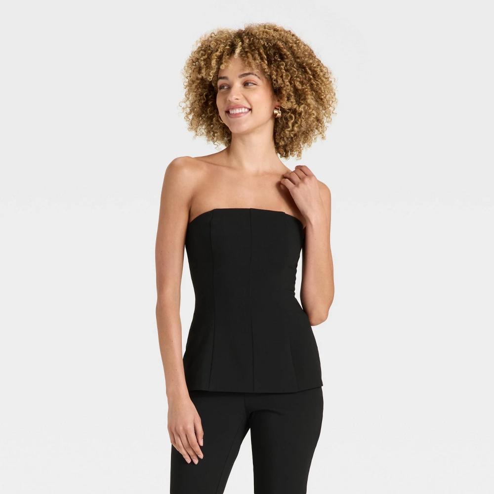 Women's Fitted Tube Top - A New Day™ Product Image