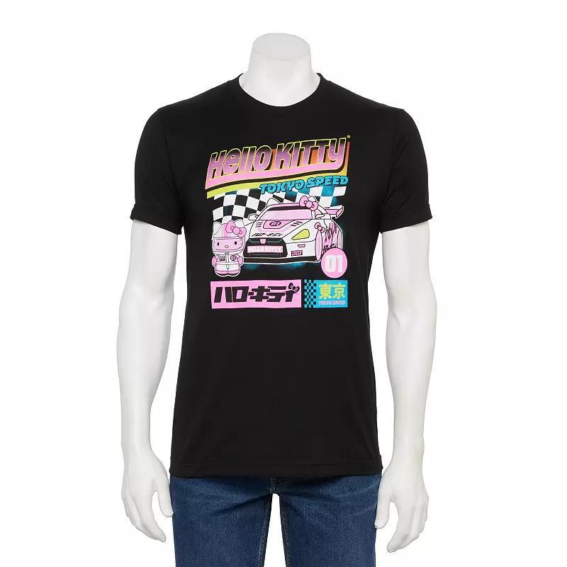 Mens Hello Kitty Tokyo Speed Graphic Tee Product Image