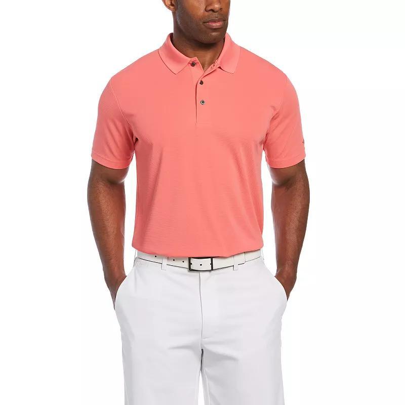 Big & Tall Grand Slam Short Sleeve Classic-Fit Solid Golf Polo, Men's, Size: XXL Tall, Black Product Image
