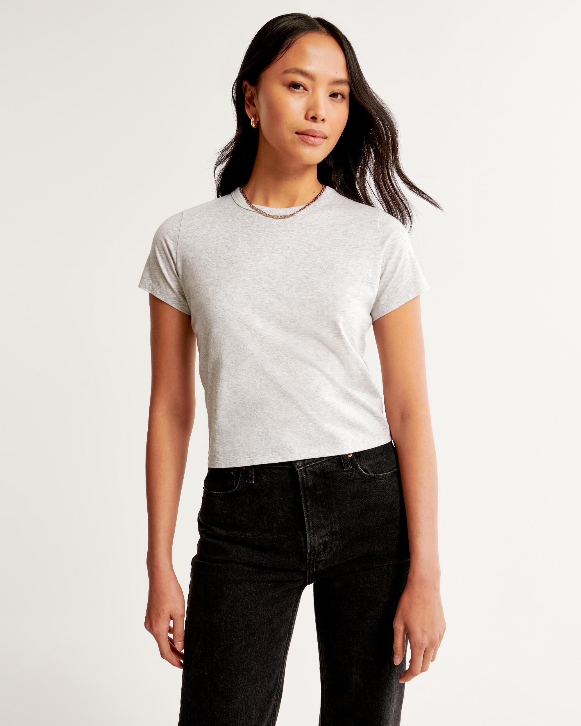 Essential Polished Body-Skimming Tee Product Image