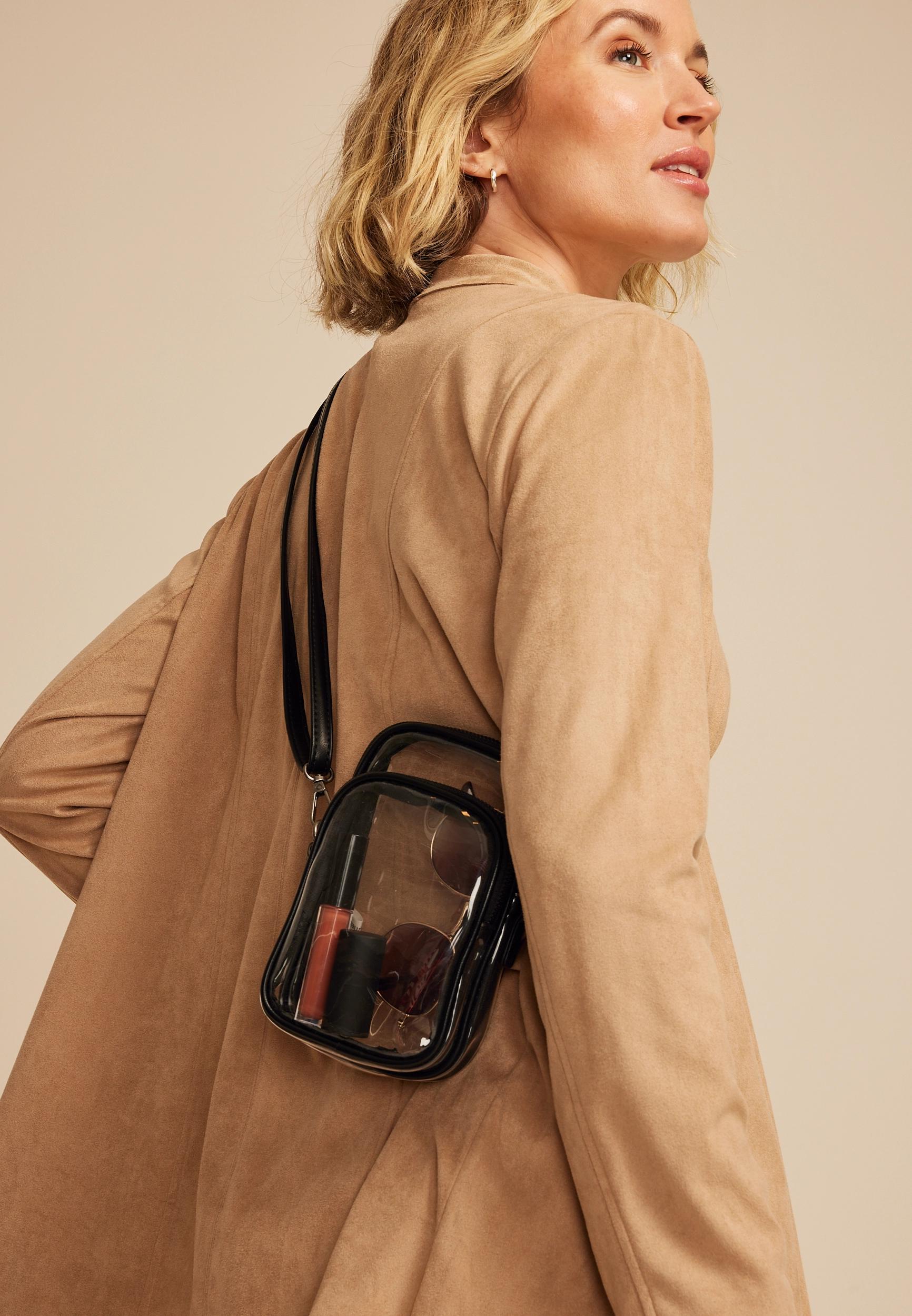 Clear North South Crossbody Bag Product Image