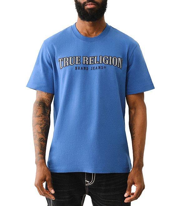 True Religion Reflect Arch Short Sleeve Embroidered Signature Logo T-Shirt Product Image