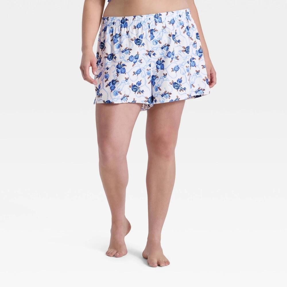 Women's Boxer Pajama Shorts - Wild Fable™ Product Image