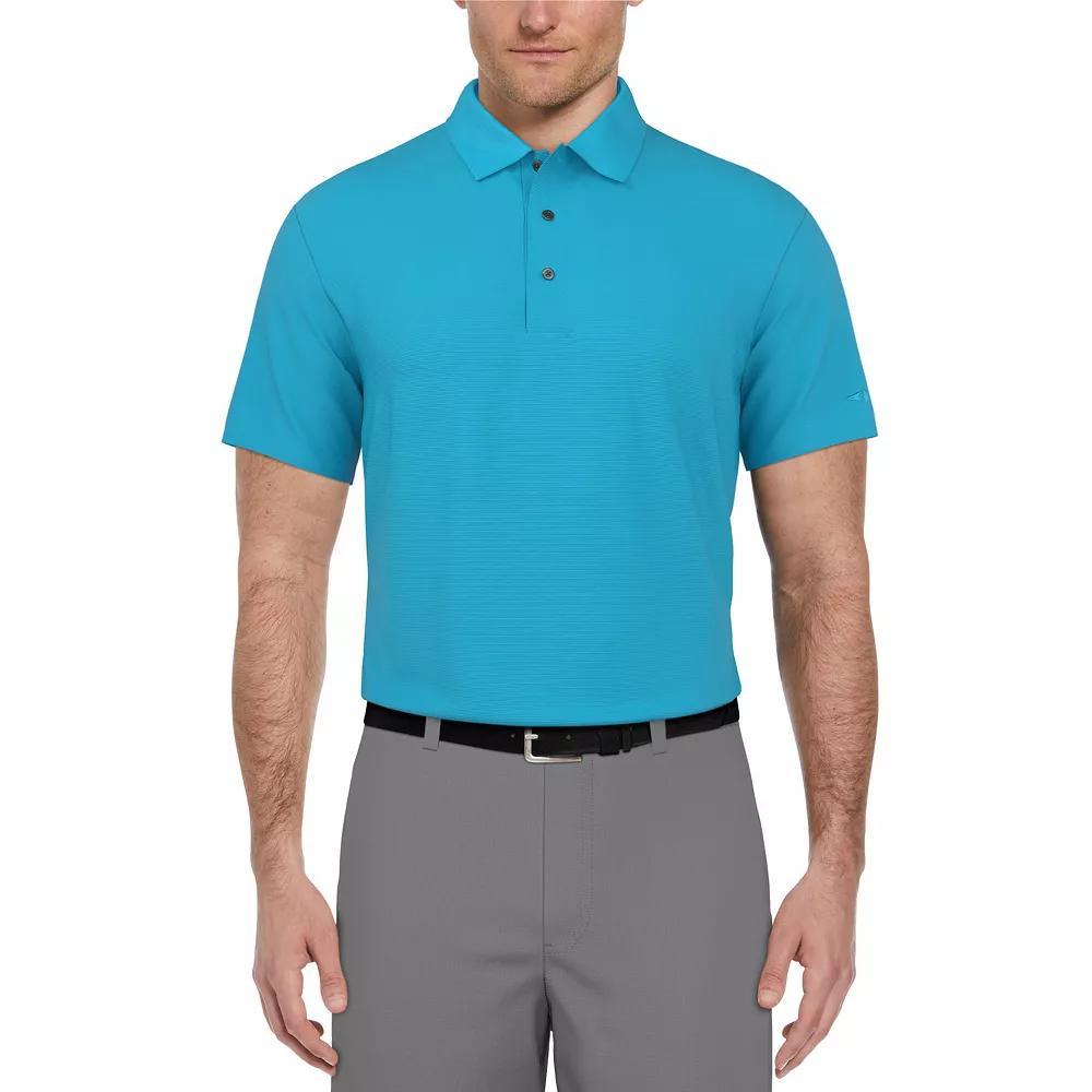 Men's Grand Slam Classic-Fit Solid Golf Polo, Size: Small, Cyan Blue Product Image