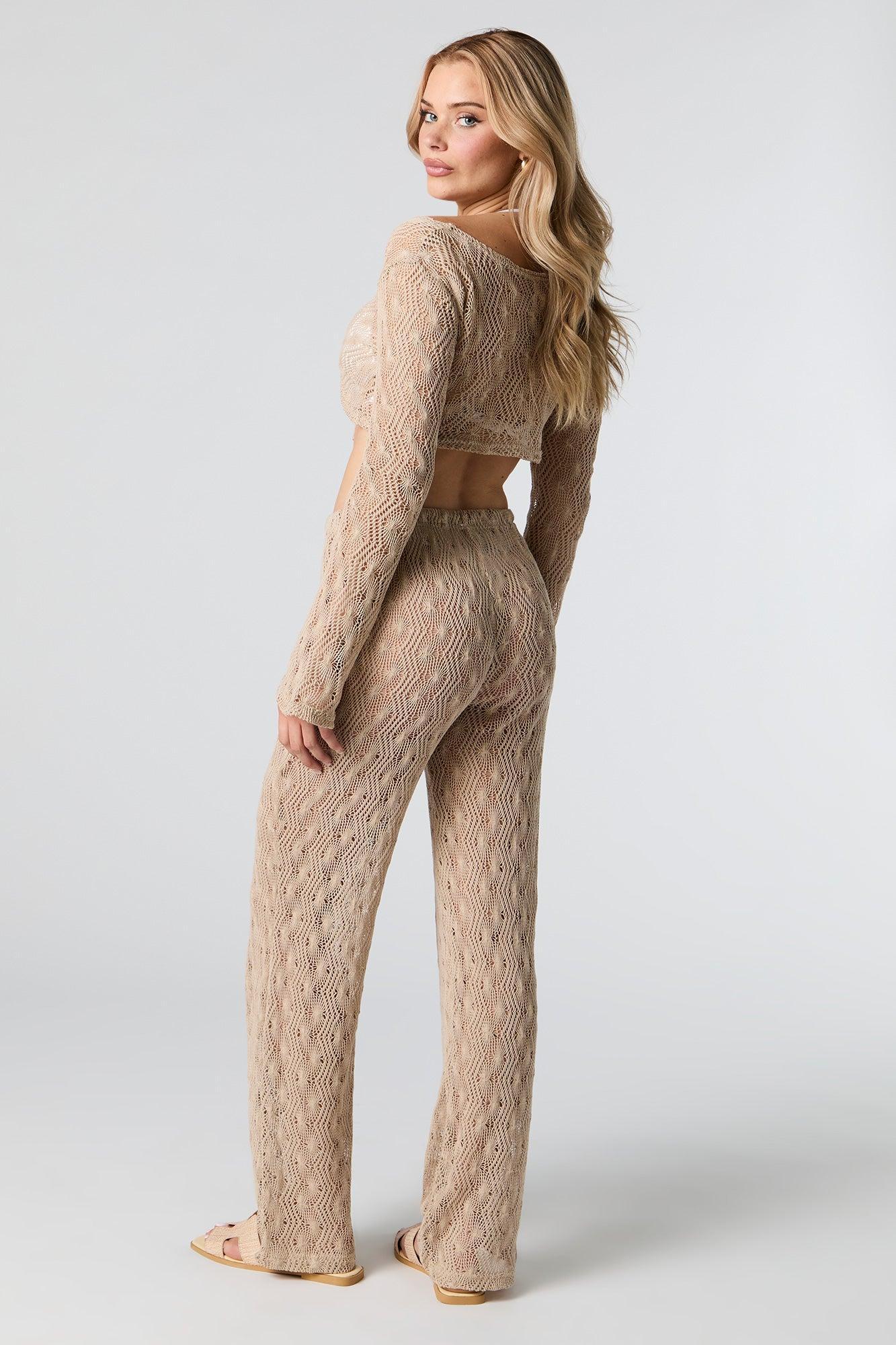 Crochet Pant Cover-Up Female Product Image