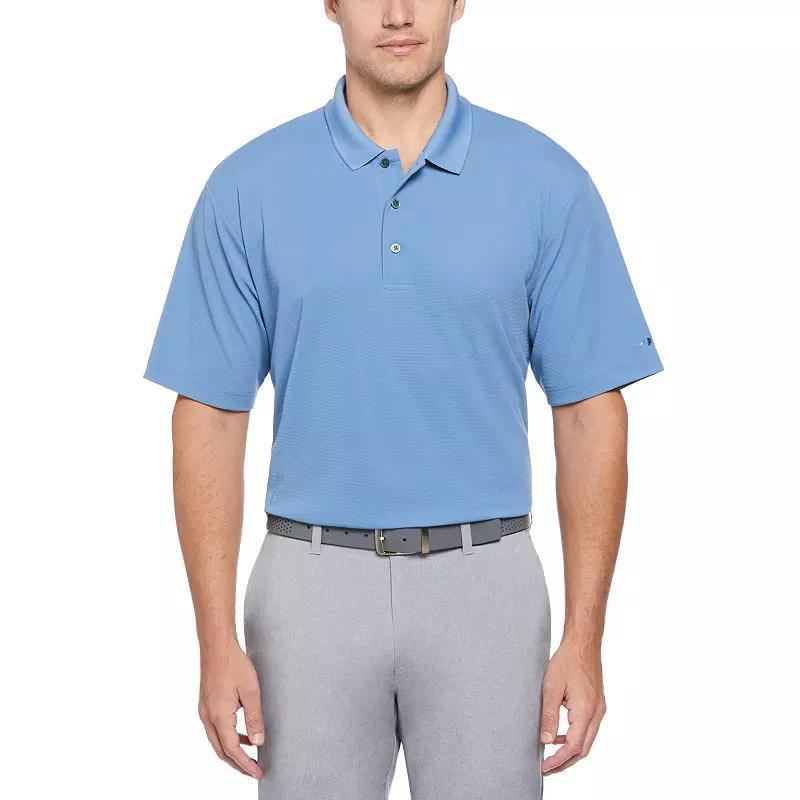 Men's Grand Slam Classic-Fit Solid Golf Polo, Size: Large, Blue The Web Product Image