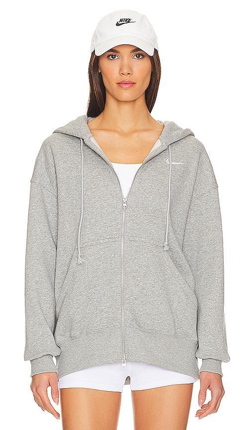 Nike Womens Sportswear Phoenix Fleece Oversized Full-Zip Hoodie Product Image