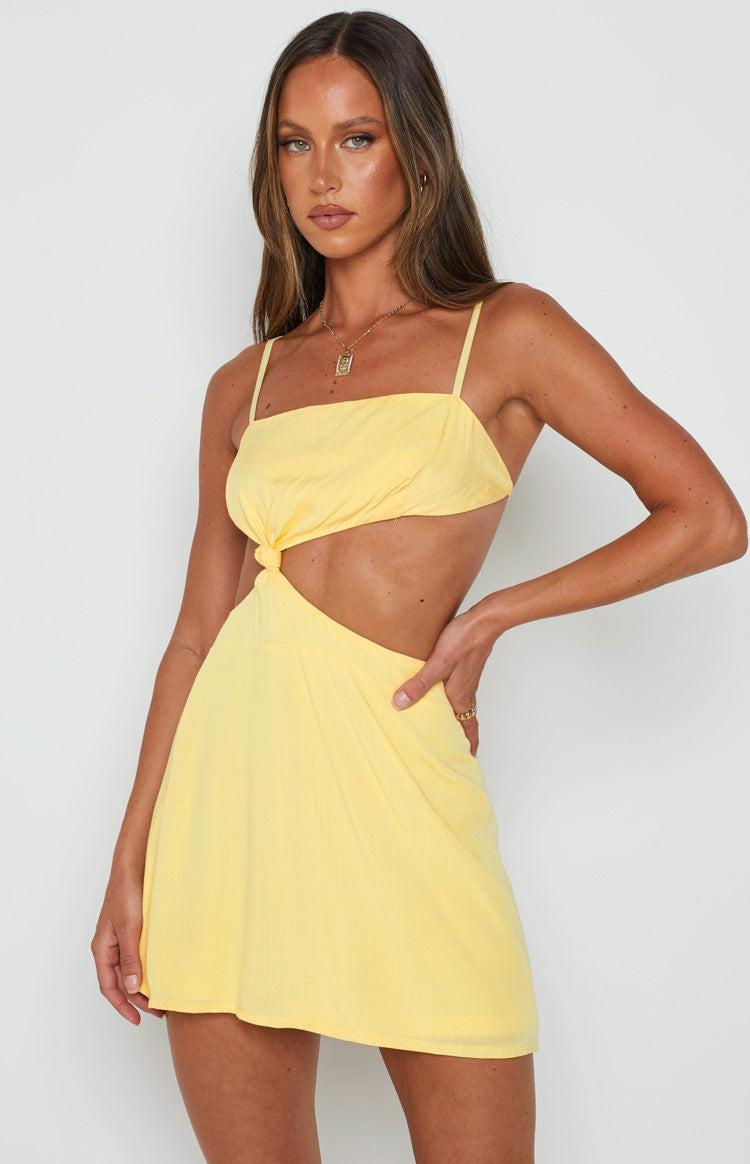 Tao Yellow Mini Dress Product Image