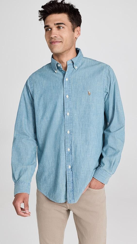 Polo Ralph Lauren Classic Fit Chambray Shirt | Shopbop Product Image
