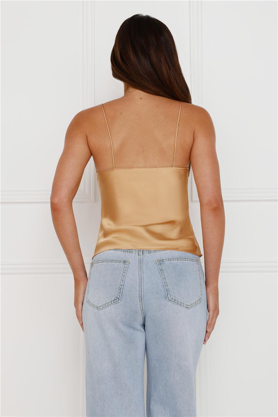 Mariah Cami Gold Product Image