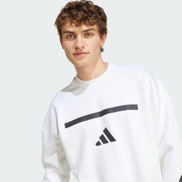 adidas New adidas Z.N.E. Sweatshirt Black XL Mens Product Image