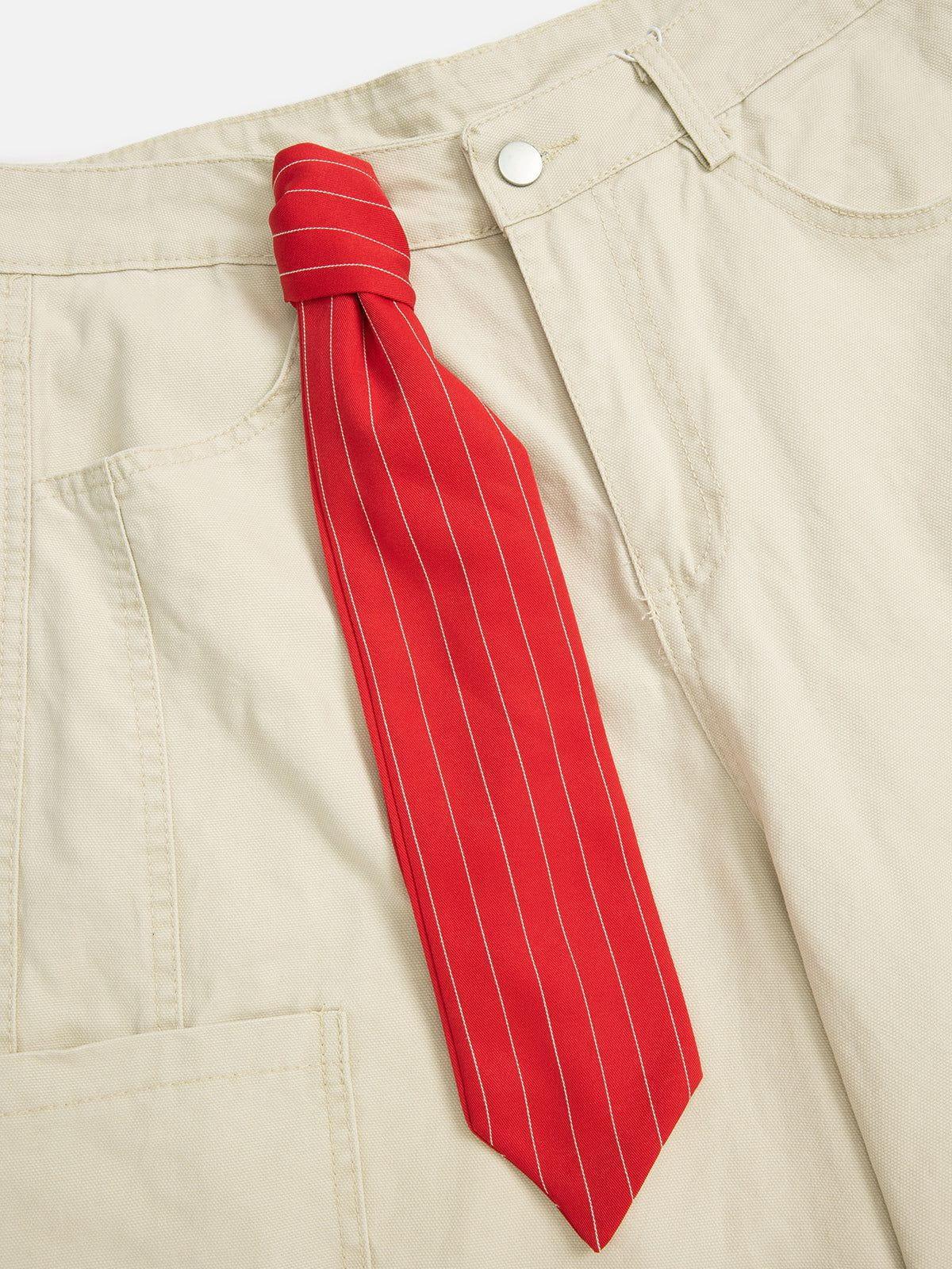 Aelfric Eden Necktie Multi Pocket Longline Shorts Product Image