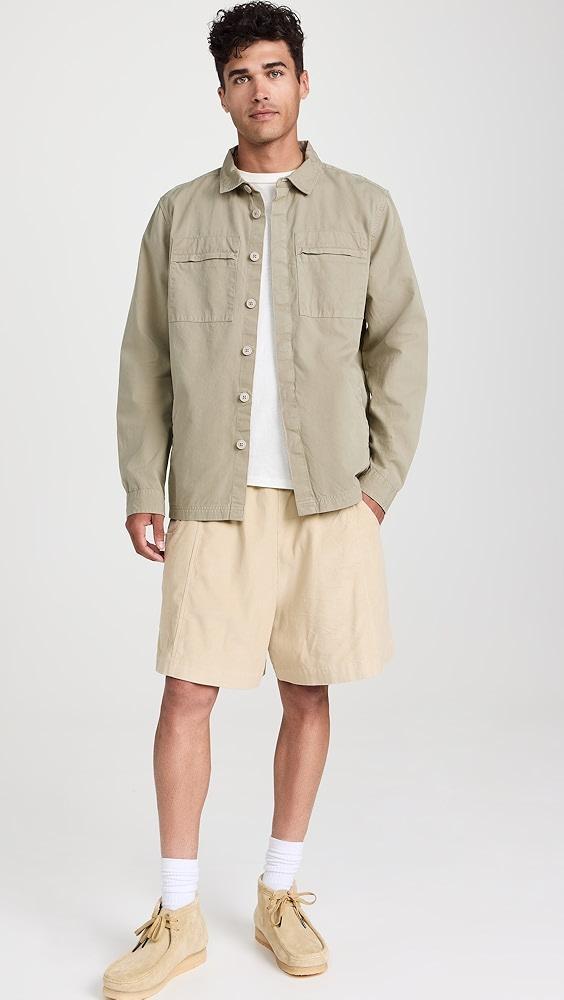 Barbour Castlebay Garment Dyed Overshirt | Shopbop Product Image