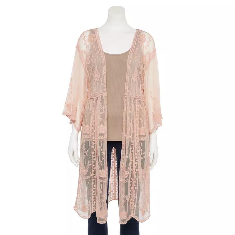 Womens LC Lauren Conrad Lace Duster Product Image