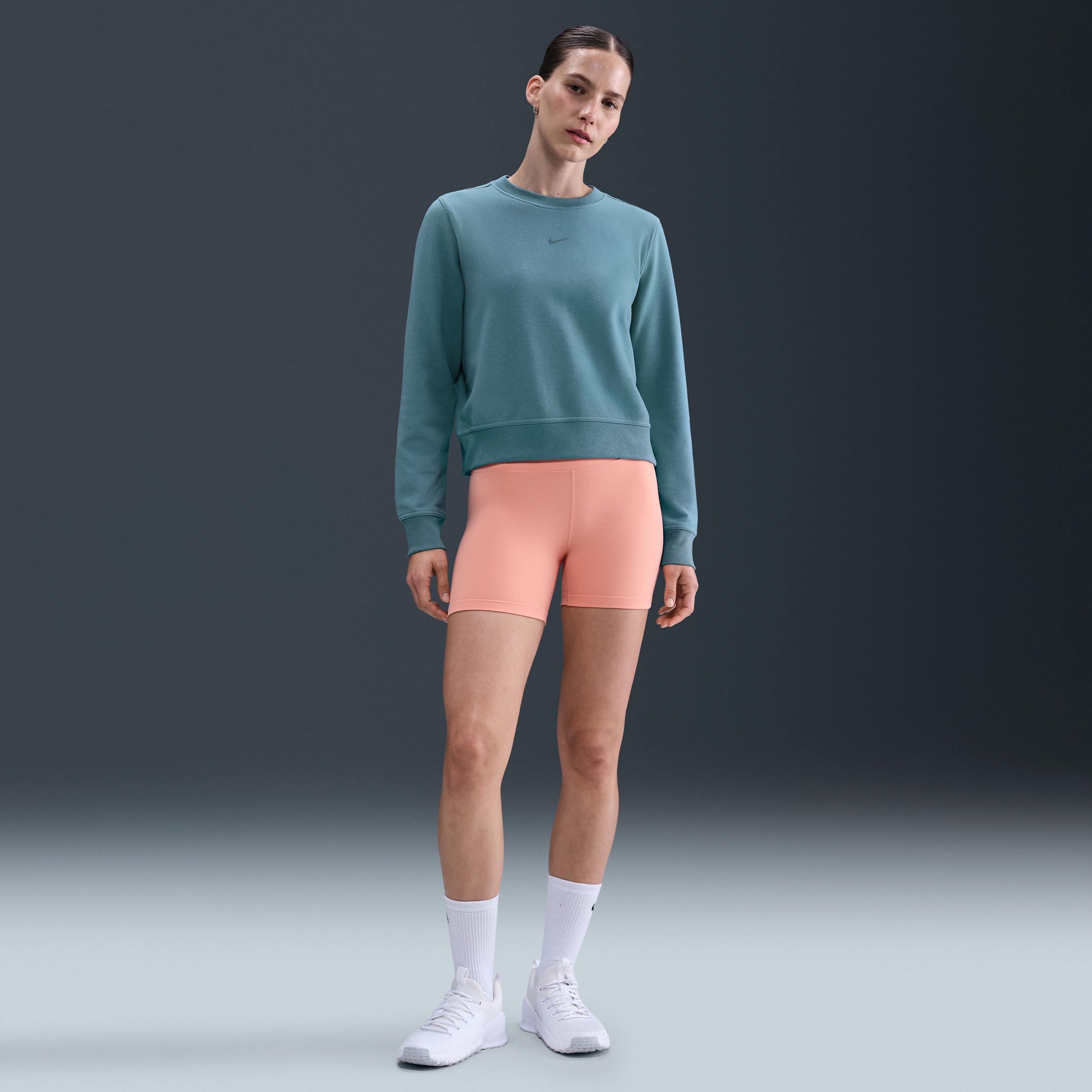 Nike Dri-FIT One Women's Crew-Neck French Terry Sweatshirt Product Image
