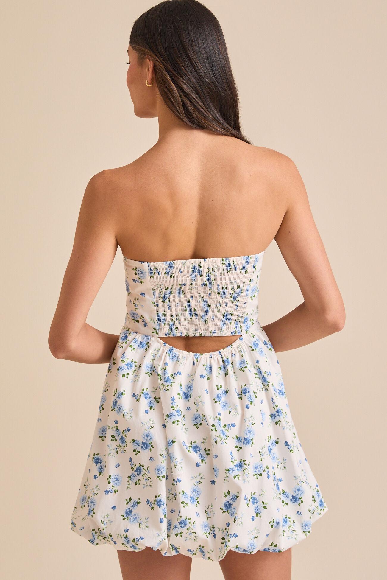 Lillian Floral Mini Dress Product Image