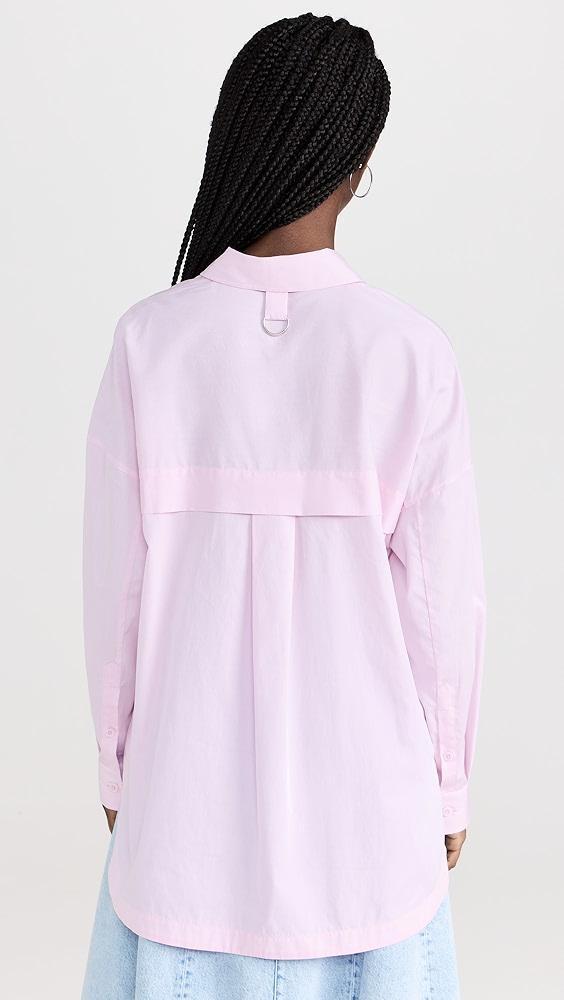 Tibi Shirting Gabe Oversized Shirt | Shopbop Product Image