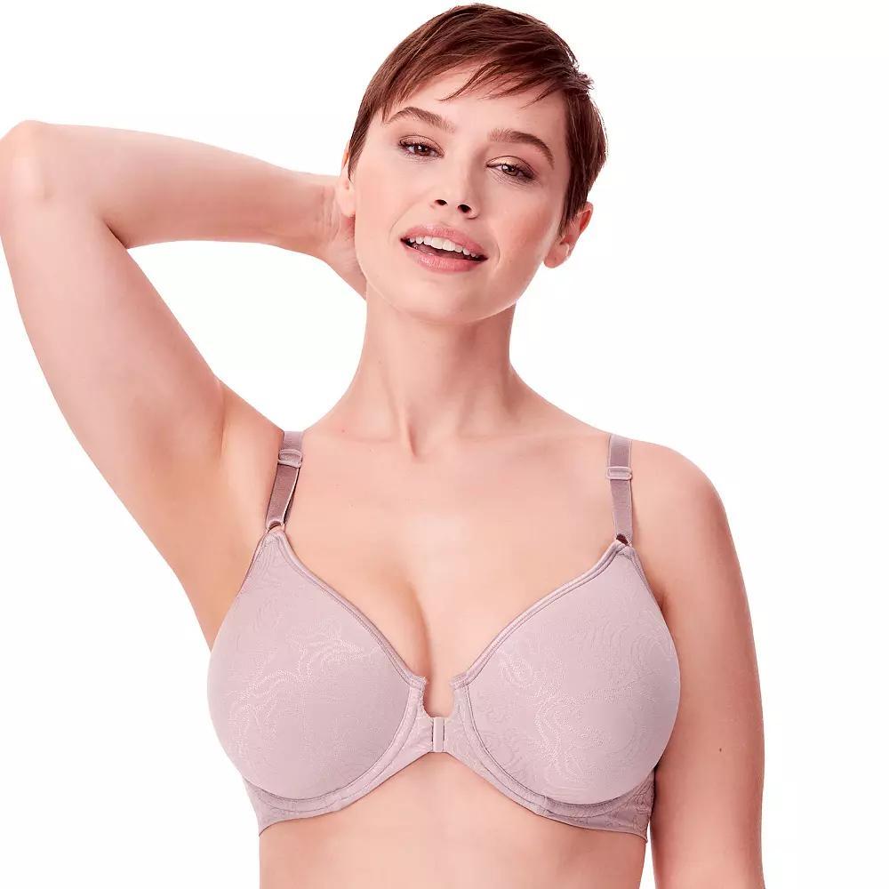 Bali Comfort Revolution Full-Figure Front-Closure Shaping Underwire Bra DF3P66, Womens Product Image