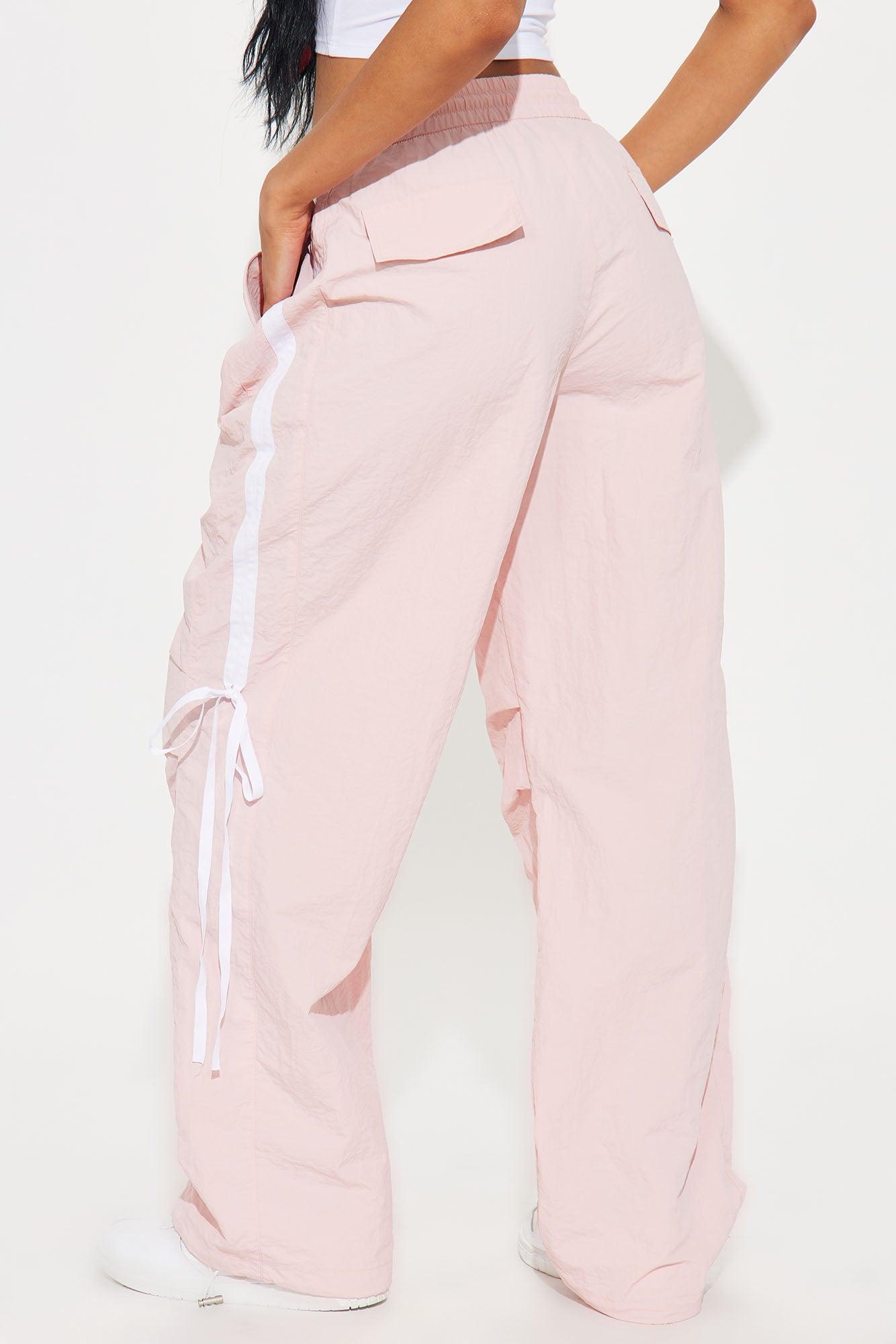 Taura Windbreaker Track Pant - Blush Product Image