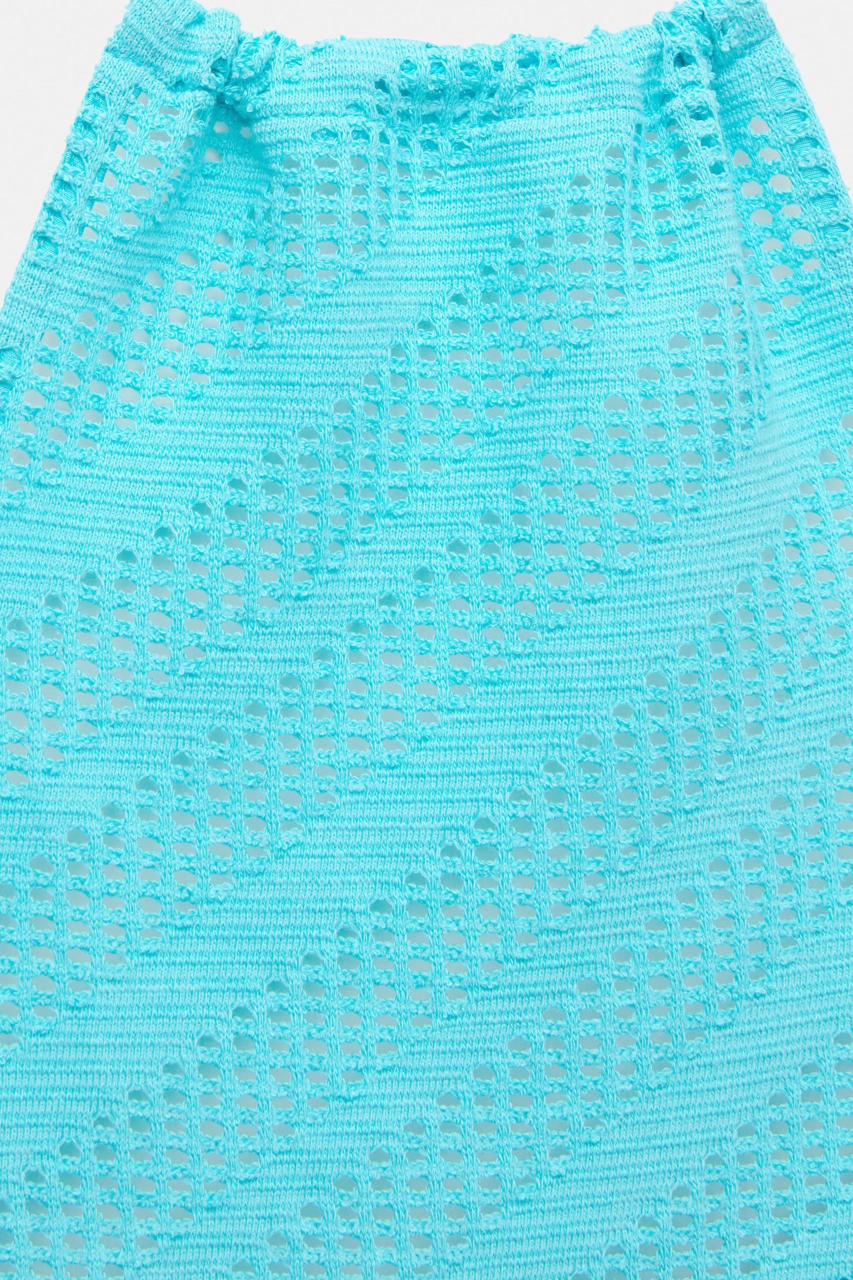 Open-knit halter top Product Image