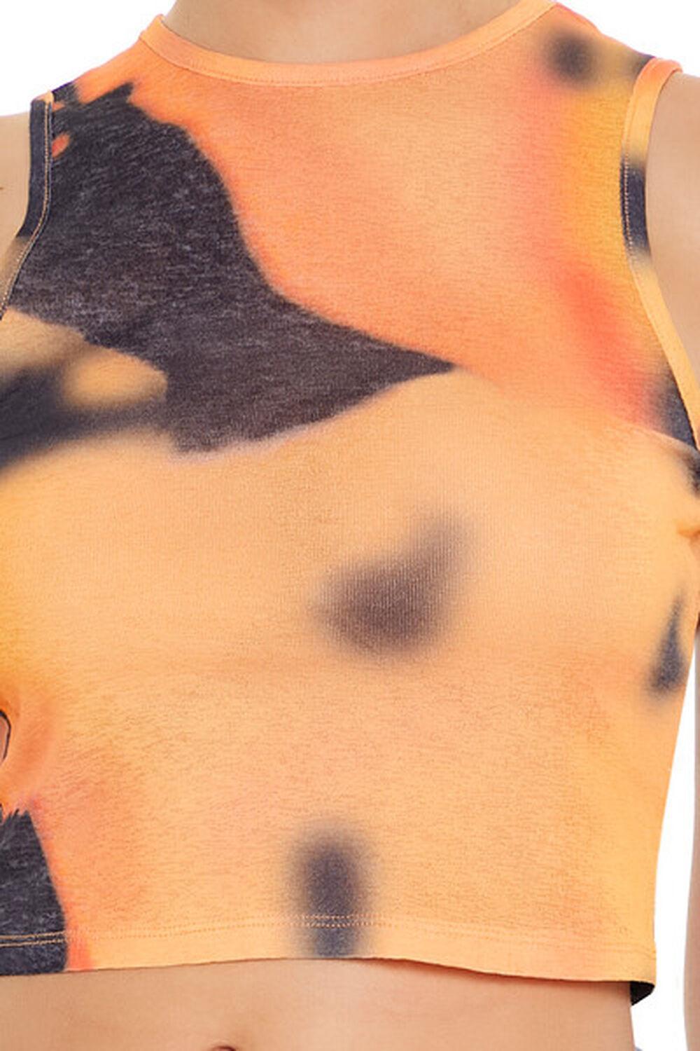 Cropped Tie-Dye Tank Top | Forever 21 Product Image