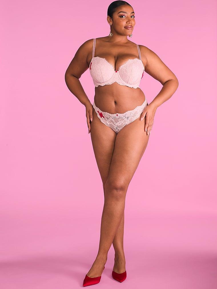 Lace Lightly Lined Demi Bra Product Image