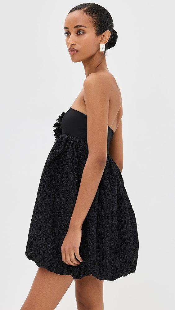 Kika Vargas Black Cotton Haidari Dress | Shopbop Product Image