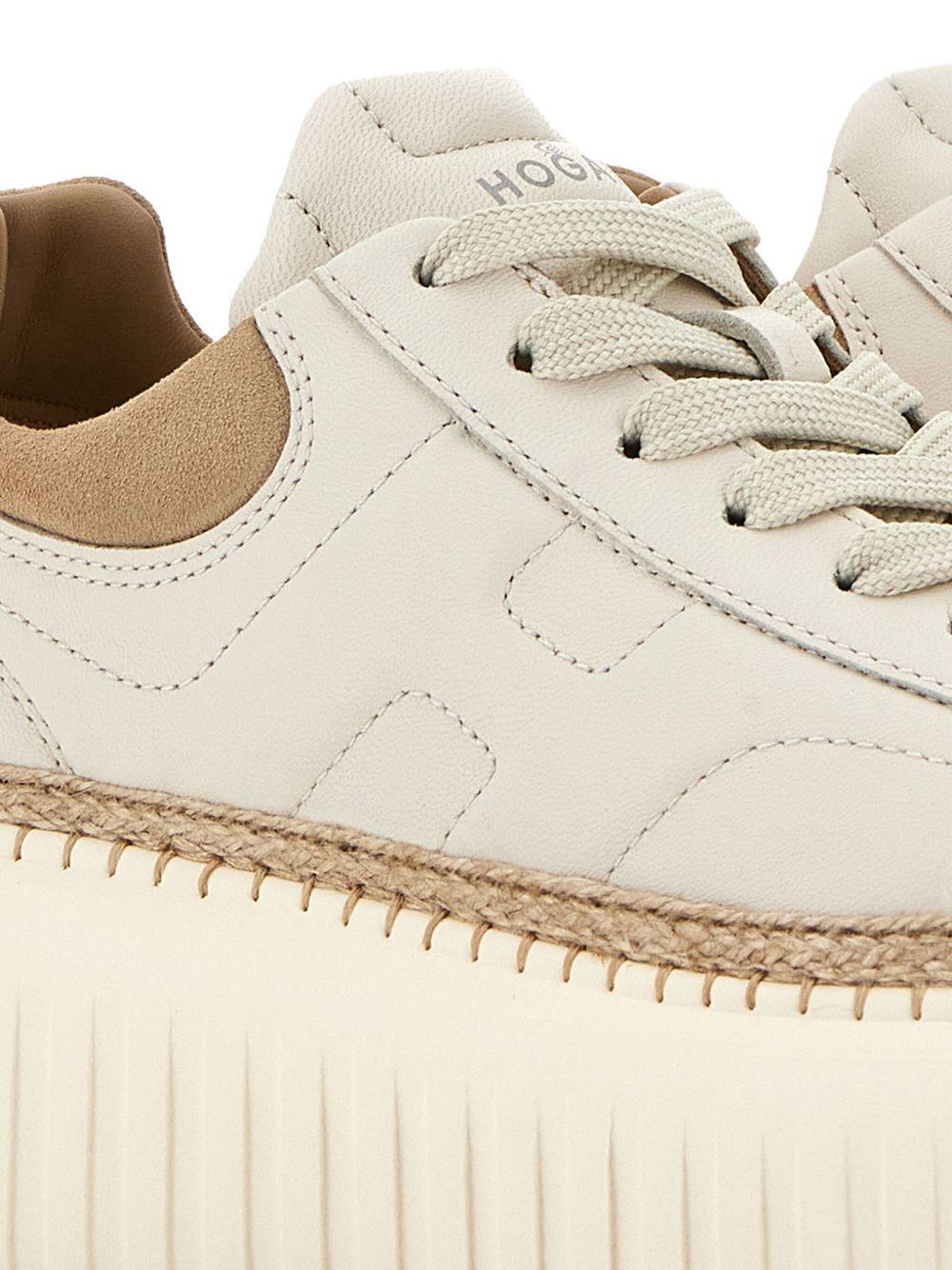 H-Stripes leather sneakers Product Image