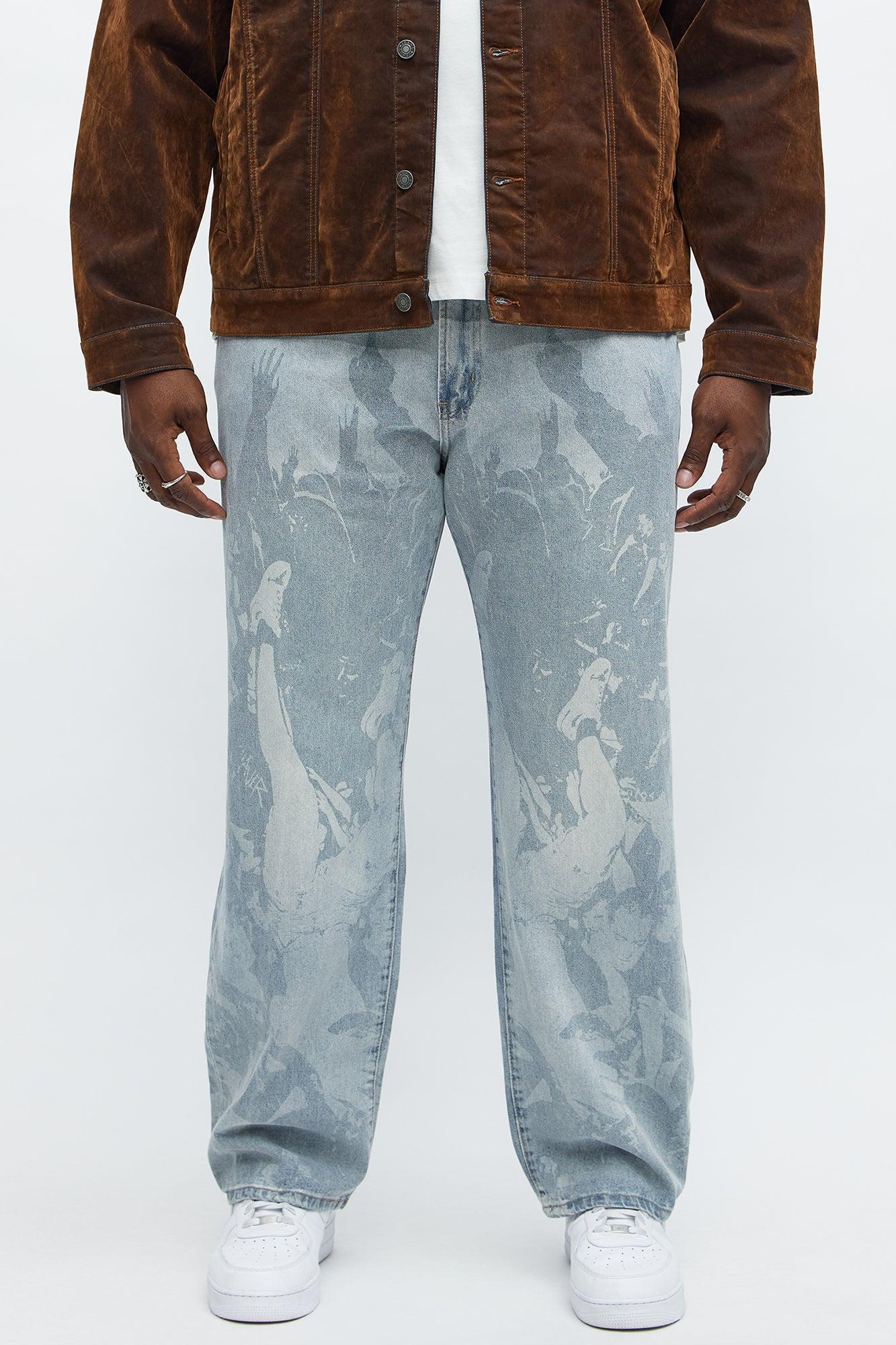 Straight Perspective Jeans - Light Blue Wash Product Image