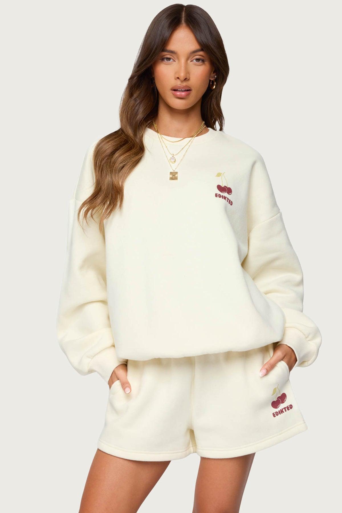 Cherry Babe Sweatshirt Product Image