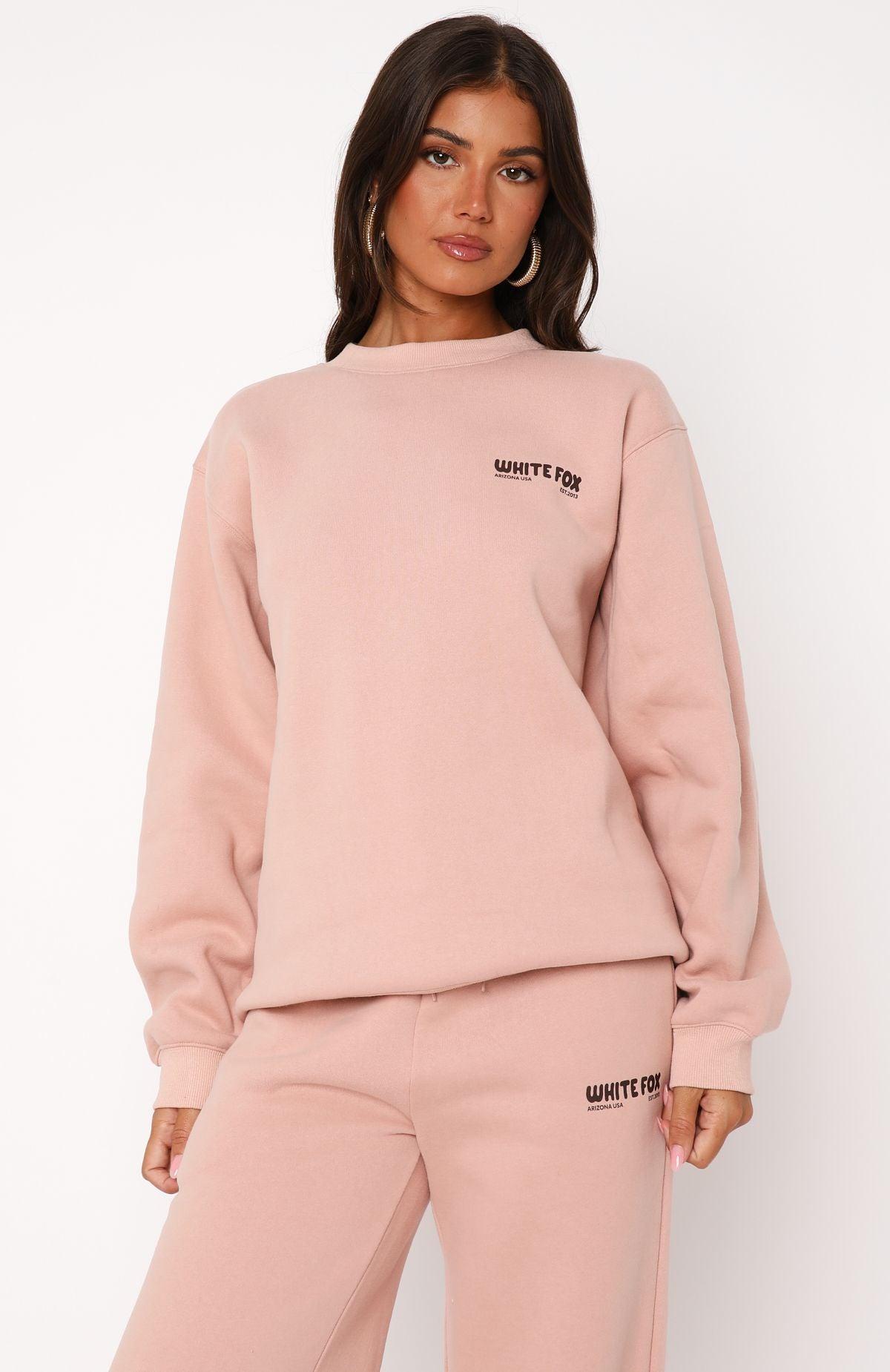 In The Desert Oversized Sweater Desert Pink Product Image