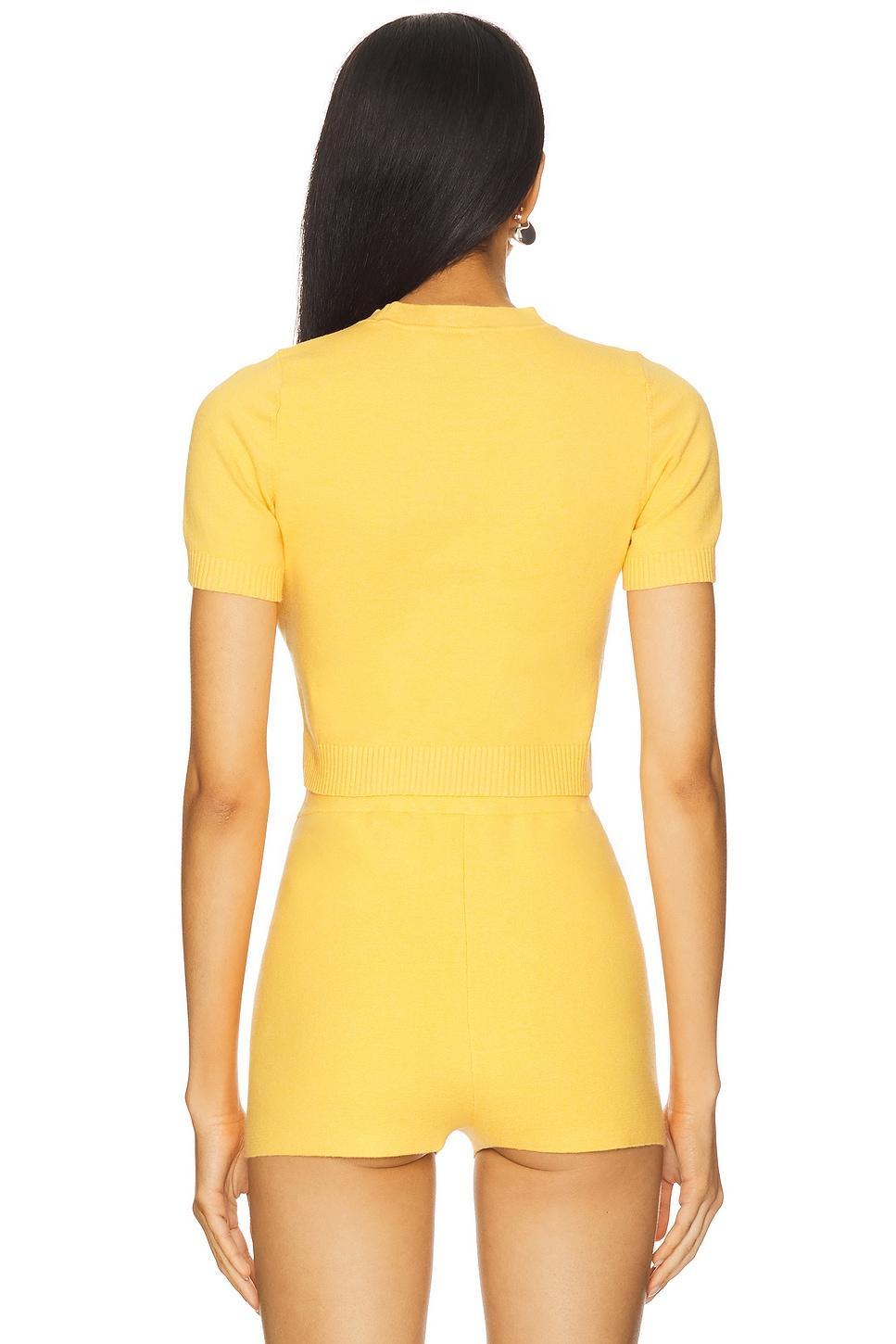 Short Sleeve Crop Top JoosTricot Product Image
