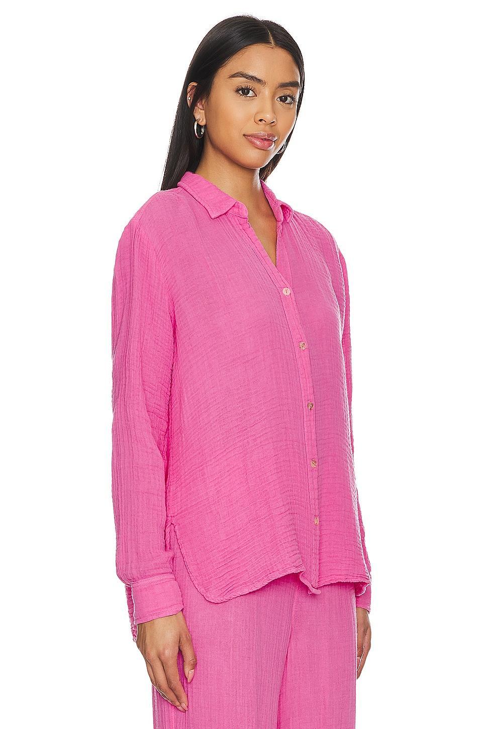 Leo Button Down Shirt Michael Stars Product Image
