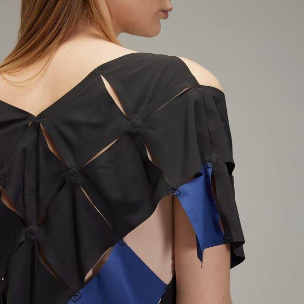 adidas Y-3 Puzzle Top Dark Blue M Womens Product Image