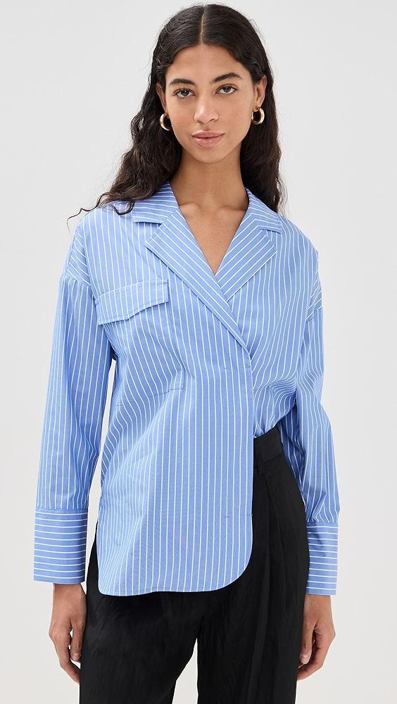 A.EMERY Agnes Wrap Shirt | Shopbop Product Image