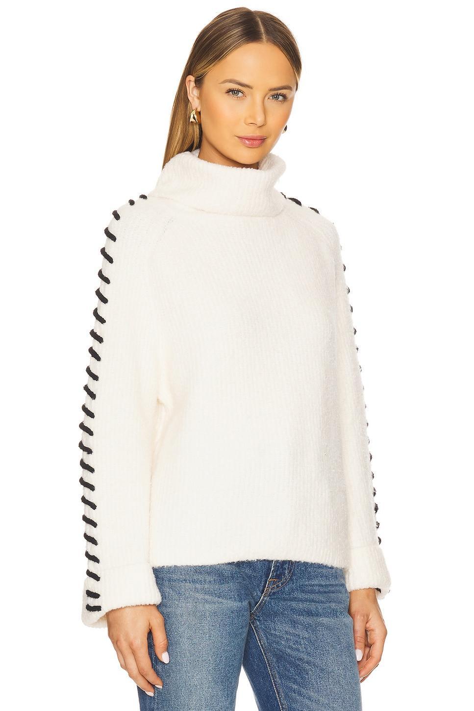 Vida Boucle Whip Stitch Pullover 525 Product Image