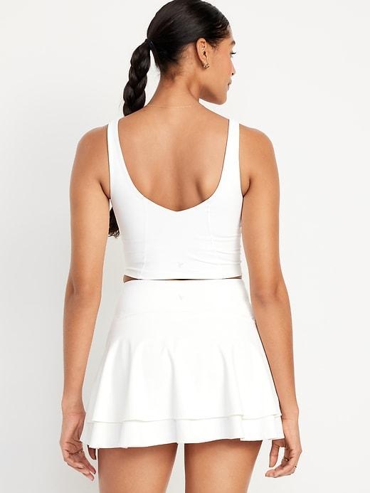 Light Support PowerSoft Ribbed Longline Sports Bra Product Image