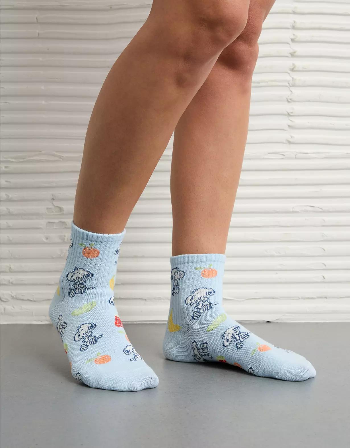 AE Snoopy Fruit Boyfriend Socks Product Image