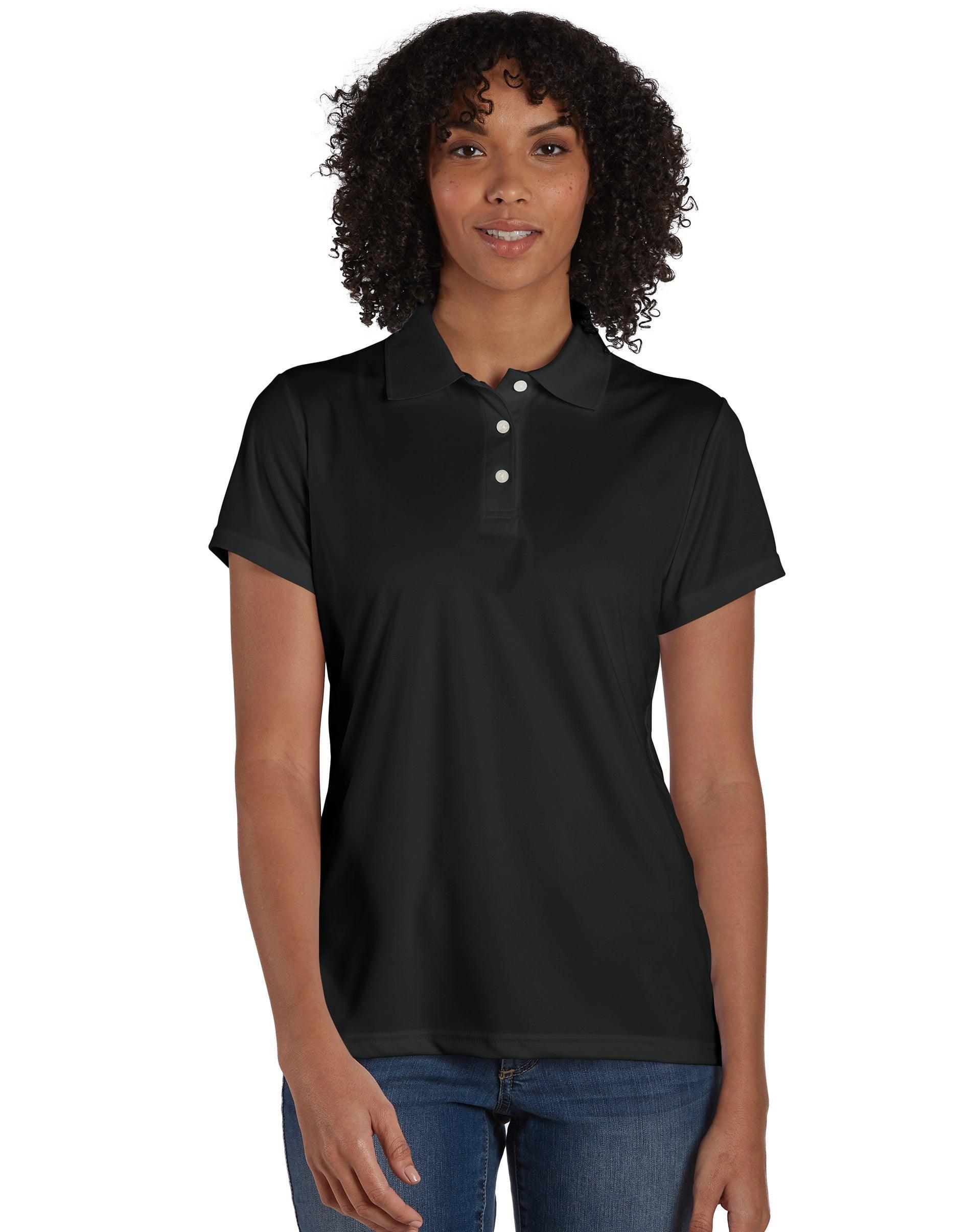 Hanes Sport Cool DRI Womens Performance Polo Shirt Deep Royal 3XL Product Image