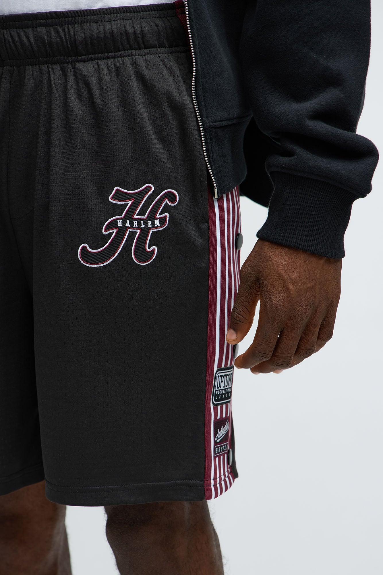 Relaxed H Button Short - Black Product Image