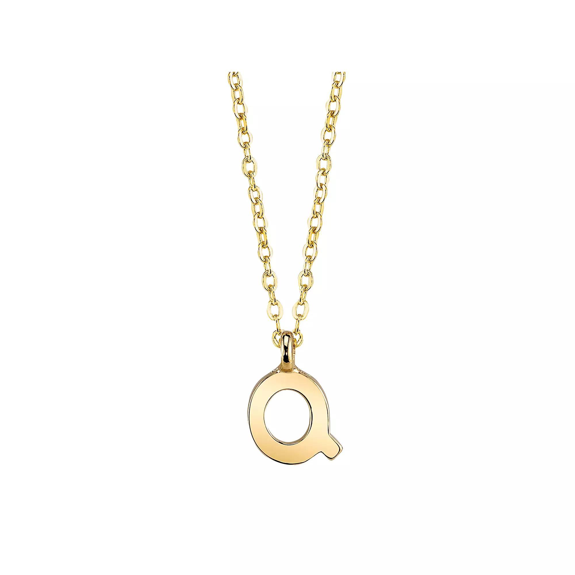 1928 Initial Pendant Necklace, Womens Product Image