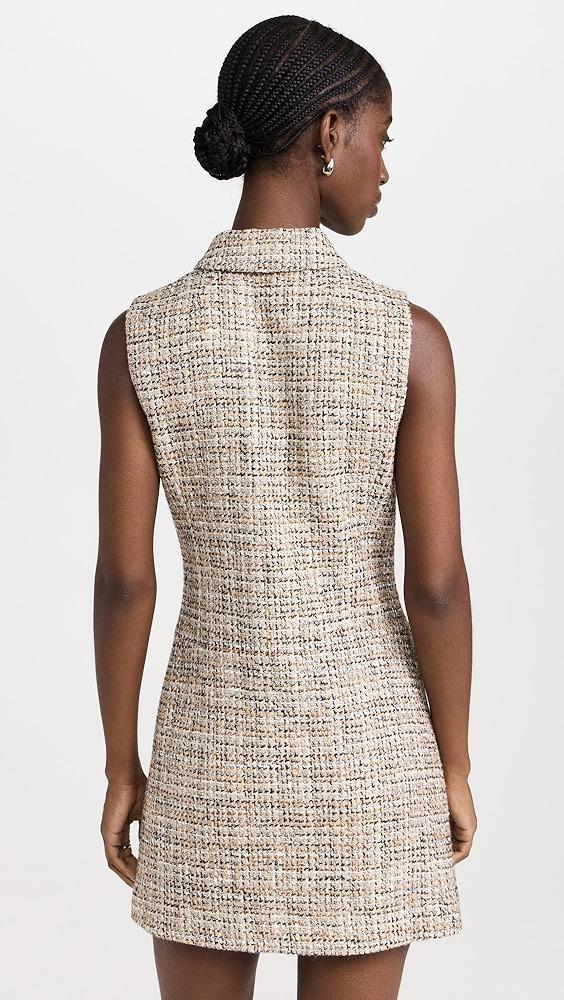 Theory Sleeveless Military Mini Dress | Shopbop Product Image