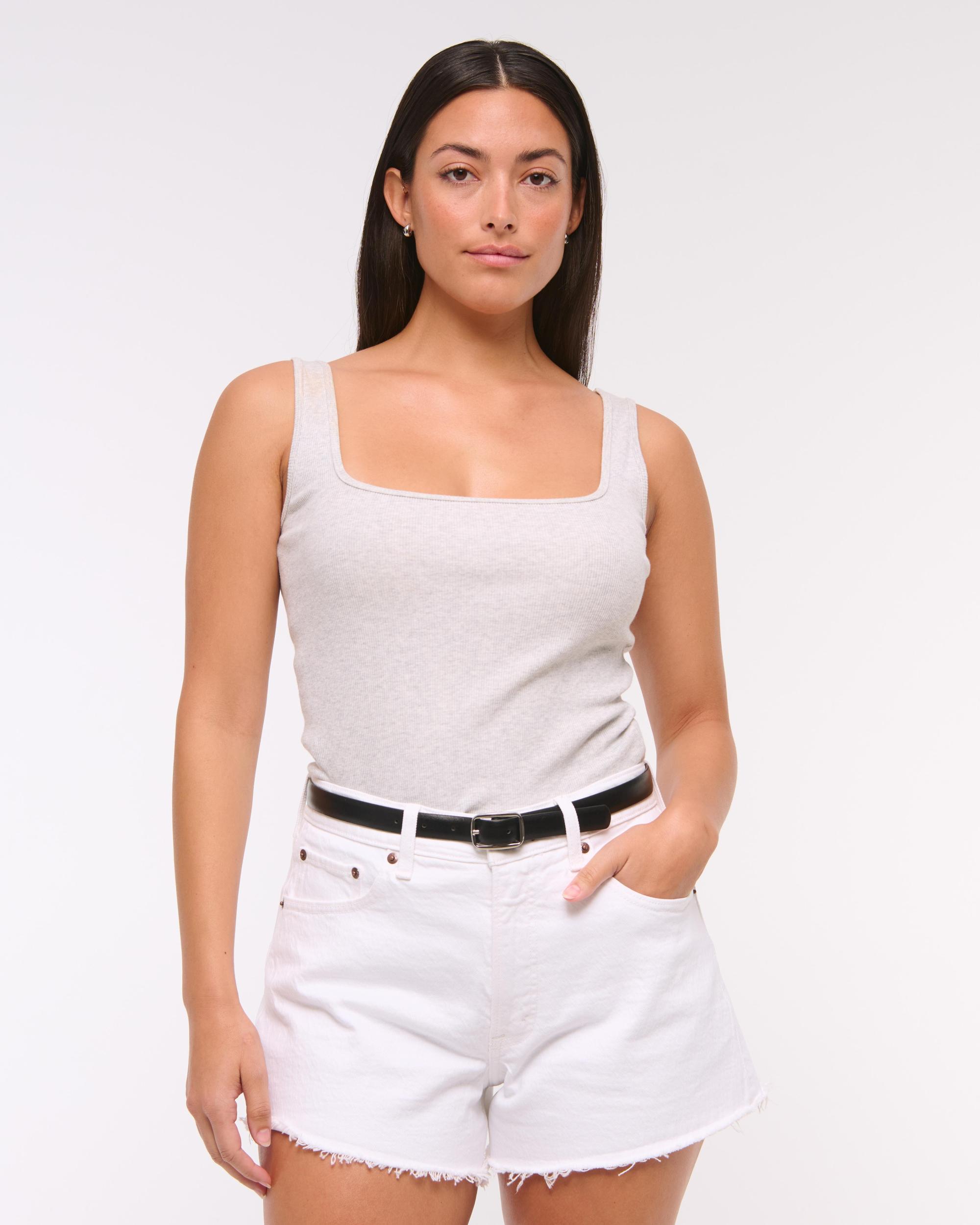 Curve Love High Rise 90s Cutoff Short Product Image