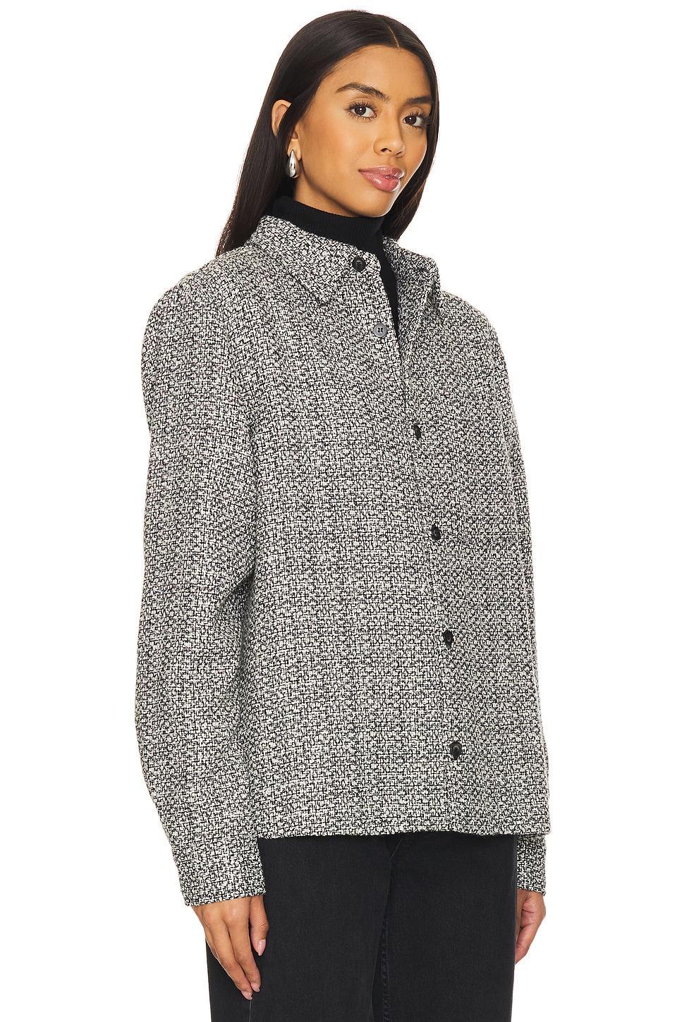 Boucle Tweed Shirt Jacket WAO Product Image