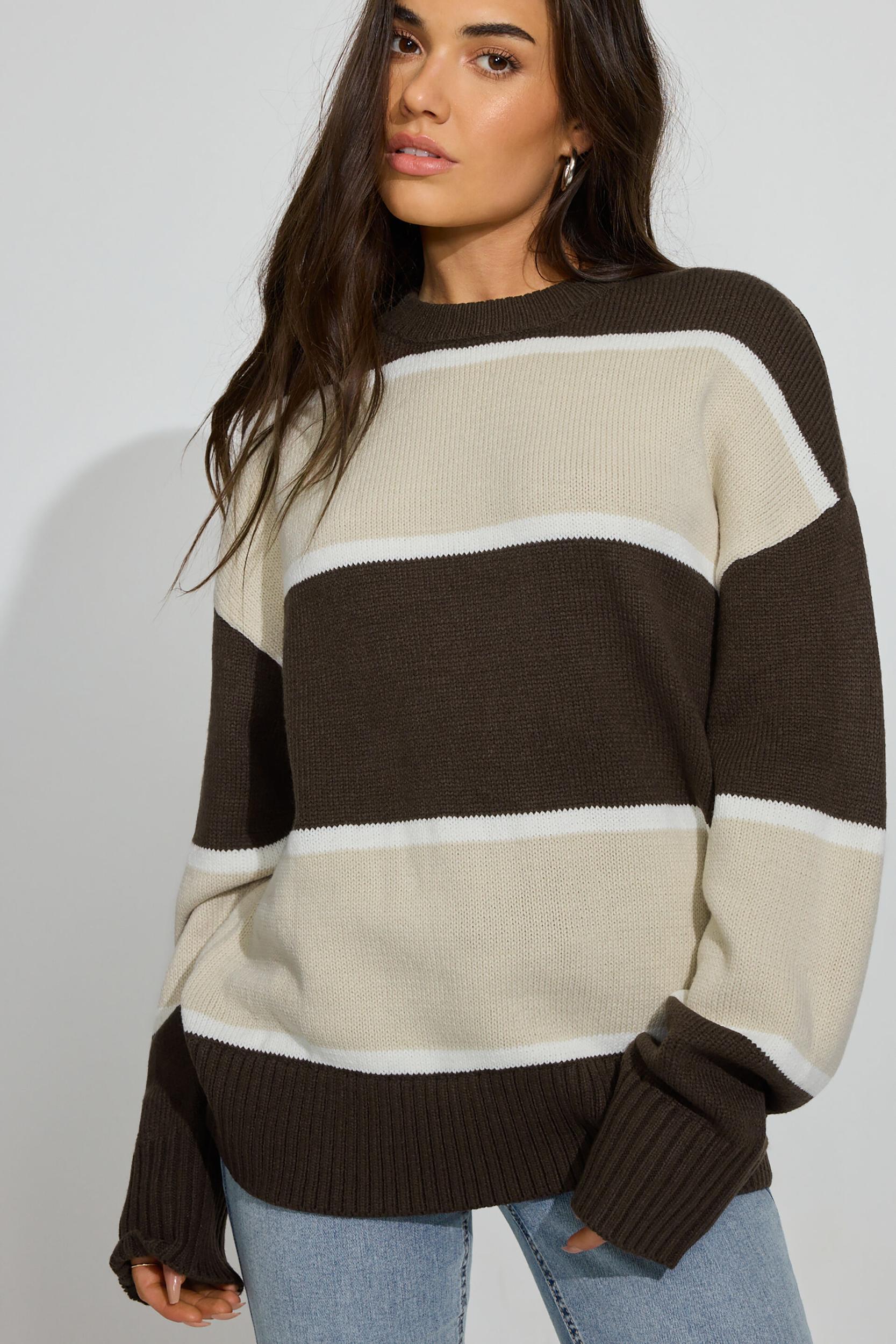 Serene Deep V-Neck Long Sleeve Top Product Image