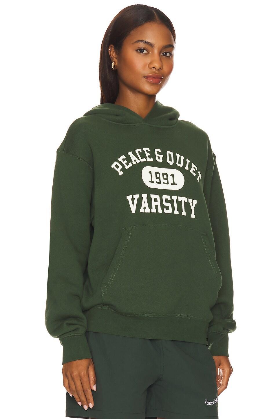 Varsity Hoodie Museum of Peace and Quiet Product Image