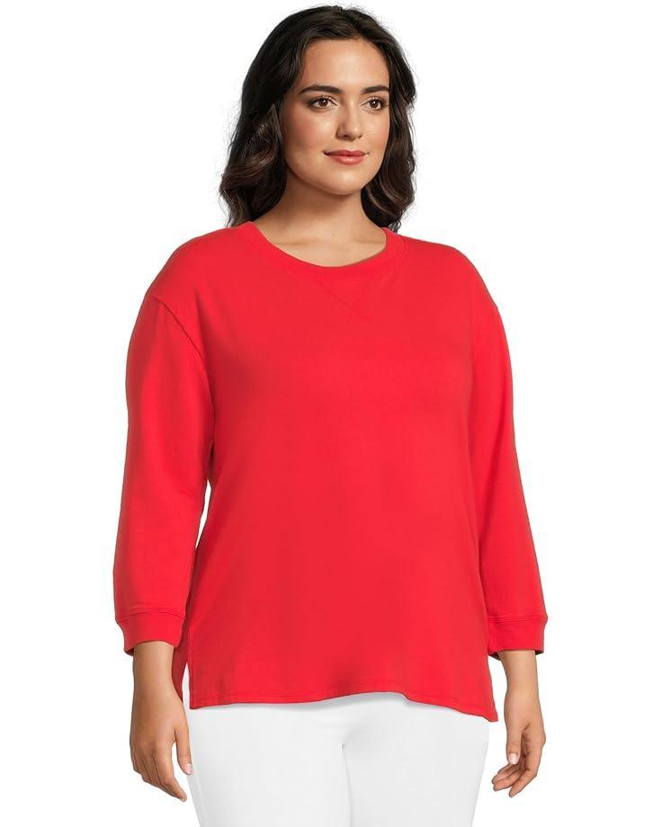 Short Sleeve Maxi Shirttail Crew Neck Dress Product Image