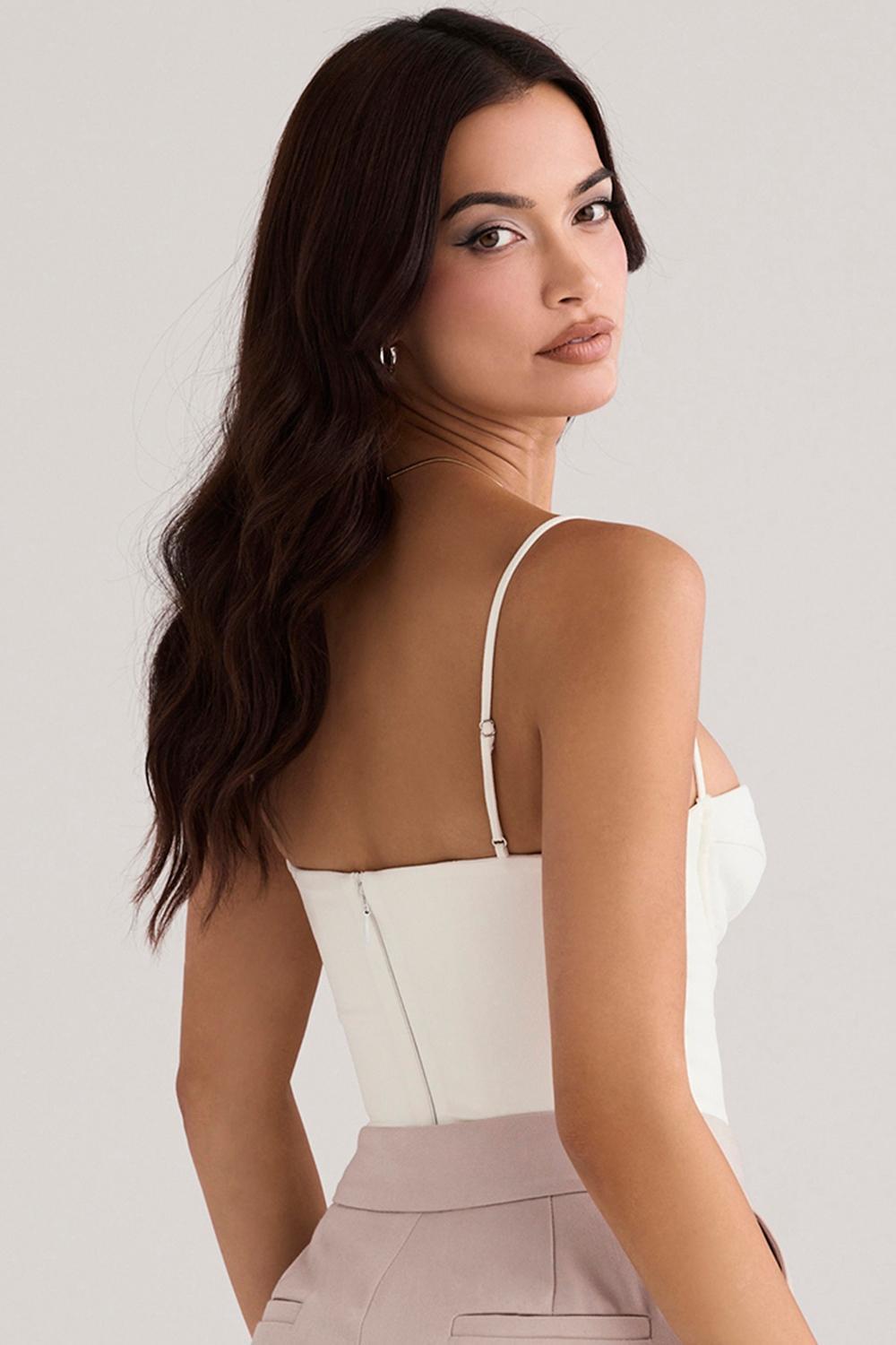 Avery Ivory Underwired Bodysuit Product Image