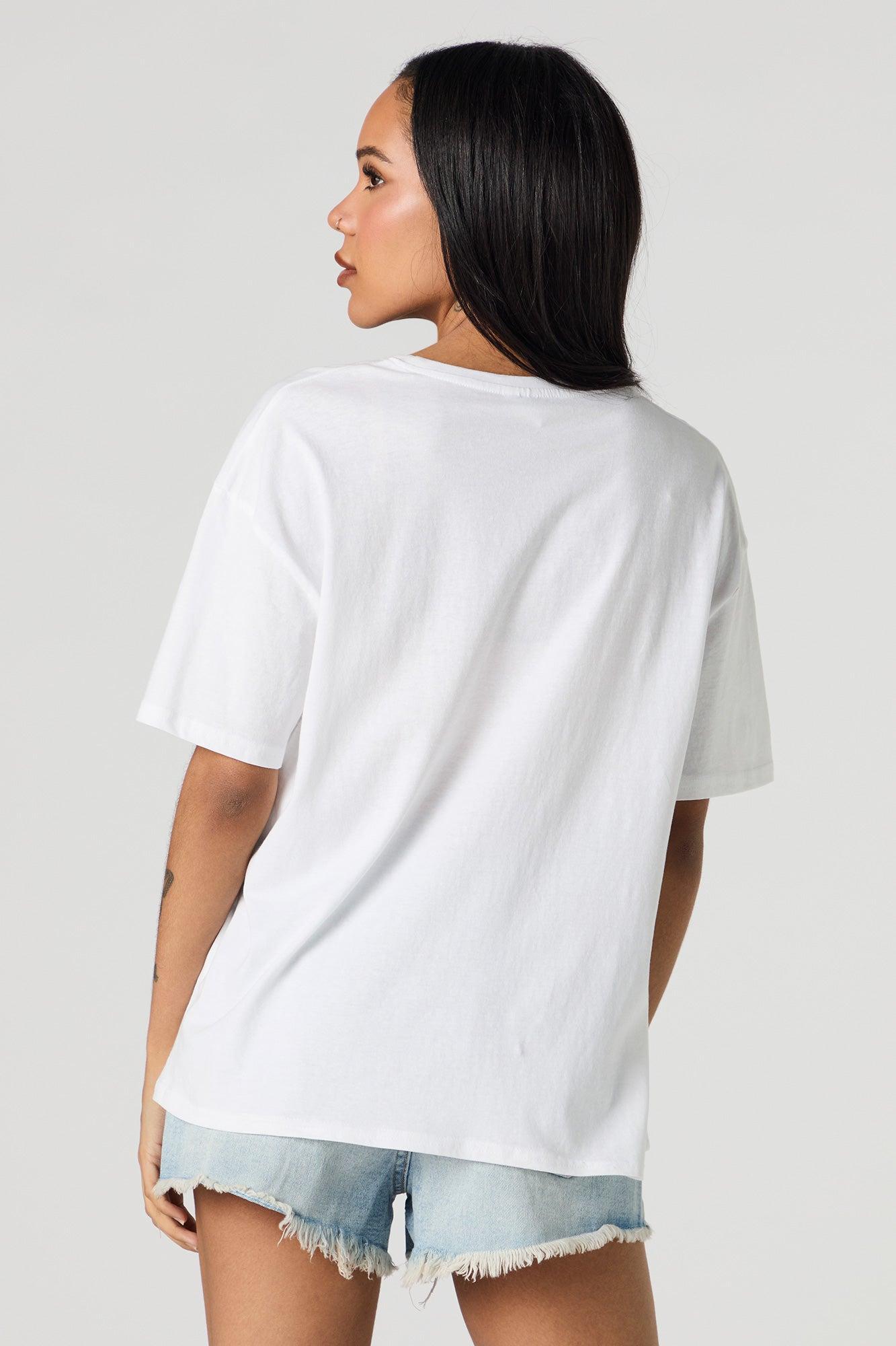 Diet Coke Bow Graphic Boyfriend T-Shirt Female Product Image